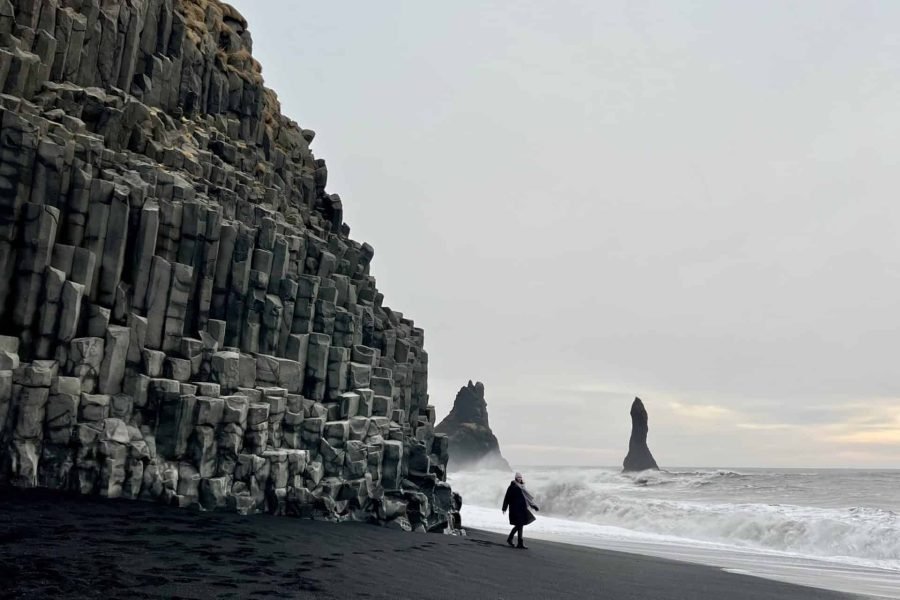 black sand Reynisfjara, Iceland